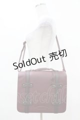 Amavel / アンティークトランクサッチェルバッグ  ボルドー H-25-04-01-1013-CA-BG-NS-ZH