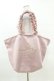 画像1: Maison de FLEUR / サテンフリルハンドルキャリーオンバッグ  ピンク H-25-04-01-1015-LO-BG-NS-ZH (1)