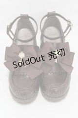 Amavel / Antique keyローファーパンプス L ブラウン H-25-04-01-1002-CA-SH-NS-ZH