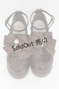 Amavel / Antique keyローファーパンプス L ブラウン H-25-04-01-1002-CA-SH-NS-ZH