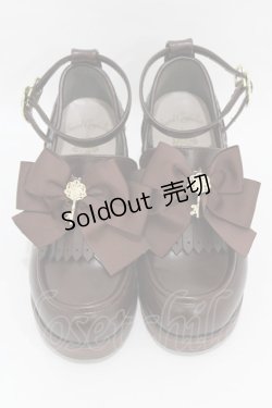 画像1: Amavel / Antique keyローファーパンプス L ブラウン H-25-04-01-1002-CA-SH-NS-ZH