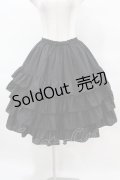 metamorphose / レイヤードフリルスカート Free ブラック H-25-04-01-1019-ME-SK-NS-ZH