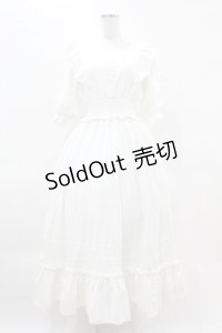 Amavel / Feminine Bouquet ロングワンピース Free オフ H-25-04-01-1020-CA-OP-NS-ZH