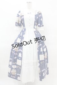 axes femme kawaii / 10thアニバーサリーワンピース M ネイビー H-25-04-01-1022-AX-OP-NS-ZH