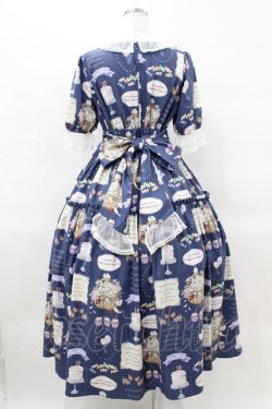 画像2: axes femme kawaii / 10thアニバーサリーワンピース M ネイビー H-25-04-01-1022-AX-OP-NS-ZH