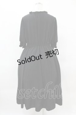 画像2: m petit by misako / AMレースアップワンピース LL ブラック H-25-04-01-1024-LO-OP-NS-ZH