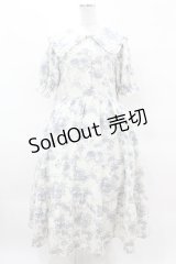 m petit by misako / トワルドジュイOPハンソデ LL オフ/サックス H-25-04-01-1025-LO-OP-NS-ZH