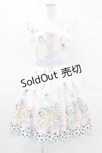 axes femme kawaii / 101匹わんちゃん/ワンピース M オフ H-25-04-01-1031-AX-OP-NS-ZH