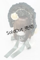 metamorphose / Dim lightハーフボンネット  グリーン H-25-04-01-1003-ME-AC-NS-ZH