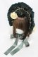 画像1: metamorphose / Dim lightハーフボンネット  グリーン H-25-04-01-1003-ME-AC-NS-ZH (1)