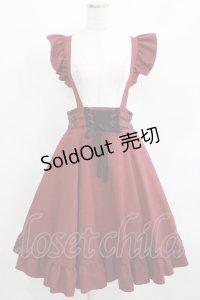 MIHO MATSUDA / スカート・イデア  ボルドー H-25-04-01-006-GO-SK-KB-ZH