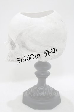 画像2: THE BLACKENED TEETH / Skull of J.Doe Plinth Pot Version   H-25-04-01-056-PU-ZA-KB-ZH