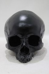 THE BLACKENED TEETH / Black Skull Replica Ornament   H-25-04-01-057-PU-ZA-KB-ZH