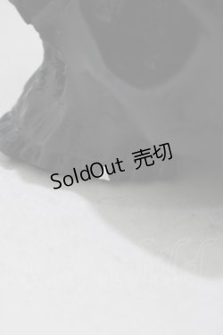 画像3: THE BLACKENED TEETH / Black Skull Replica Ornament   H-25-04-01-057-PU-ZA-KB-ZH