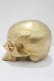 画像2: THE BLACKENED TEETH / Gold Skull Replica Ornament   H-25-04-01-058-PU-ZA-KB-ZH (2)
