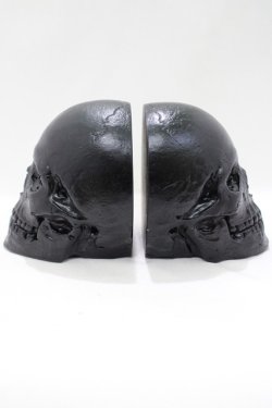画像1: THE BLACKENED TEETH / Full Skull Bookends   H-25-04-01-060-PU-ZA-KB-ZH