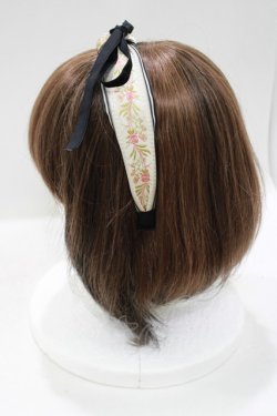画像2: MorunxMuunaStoik / Rose garlandカチューシャ  黒 H-25-04-01-064-EL-AC-KB-ZH