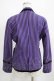 画像3: STIGMATA / Stripe School Jacket  パープル×ブラック H-25-04-01-011-GO-JA-KB-ZT439 (3)