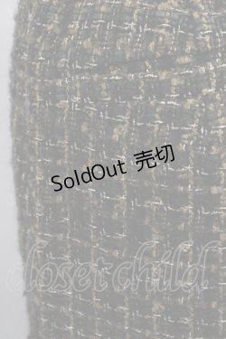 画像4: Jane Marple Dans Le Salon / ラメツィードパンツ  ブラック×グリーン×ネイビー H-25-04-01-016-JM-PA-KB-ZH