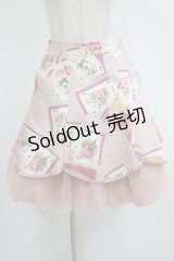 JESUS DIAMANTE / プリンセスガーデンスカート 38 トランプ薔薇 H-25-04-02-027-JE-SK-NS-ZH