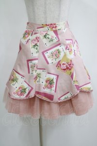 JESUS DIAMANTE / プリンセスガーデンスカート 38 トランプ薔薇 H-25-04-02-027-JE-SK-NS-ZH