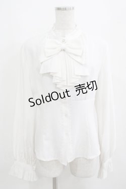 画像1: Forest Wardrobe（海外ロリータブランド） / 森林以南 ブラウス L オフ H-25-04-02-035-GO-BL-NS-ZH