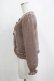 画像2: axes femme kawaii / Rosy Bearニットカーデ M モカ H-25-04-02-039-AX-TO-NS-ZH (2)