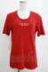 画像1: PINK HOUSE / ロゴTシャツ L レッド H-25-04-02-041-LO-TS-NS-ZH (1)