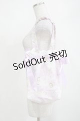 BABY,THE STARS SHINE BRIGHT / くみゃちゃんのキラキラコスメ柄ミニBAG  ラベンダー H-25-04-02-042-BA-BG-NS-ZH