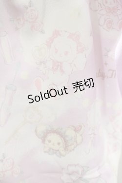 画像2: BABY,THE STARS SHINE BRIGHT / くみゃちゃんのキラキラコスメ柄ミニBAG  ラベンダー H-25-04-02-042-BA-BG-NS-ZH