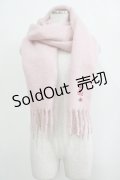m petit by misako / NINA'Sコラボマフラー  ピンク H-25-04-02-043-LO-ZA-NS-ZT308
