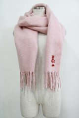 m petit by misako / NINA'Sコラボマフラー  ピンク H-25-04-02-043-LO-ZA-NS-ZT308