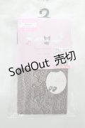 m petit by misako / フロントレーシー柄タイツ  ブラウン H-25-04-02-046-LO-ZA-NS-ZH