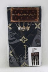 ATELIER PIERROT / Royal Crown tights  ブラック H-25-04-02-047-EL-ZA-NS-ZH