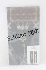 ATELIER PIERROT / Royal Crown tights  ブラック H-25-04-02-047-EL-ZA-NS-ZH