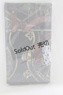 画像2: ATELIER PIERROT / Royal Crown tights  ブラック H-25-04-02-047-EL-ZA-NS-ZH