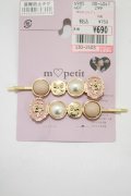 m petit by misako / AM2P PLフラワーピン  ゴールド H-25-04-02-055-LO-AC-NS-ZH