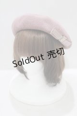 m petit by misako / NINA's AMカメオベレー  ピンク H-25-04-02-062-LO-AC-NS-ZH