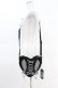 画像1: TRIPP NYC / BO PEEP HEART BAG  ホワイト H-25-04-02-1001-0-BG-KB-ZH (1)