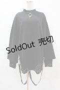 KILL STAR / FLAYER SWEAT SHIRT XS ブラック H-25-04-02-1052-SL-TO-KB-ZS