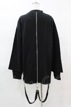 画像2: KILL STAR / FLAYER SWEAT SHIRT XS ブラック H-25-04-02-1052-SL-TO-KB-ZH