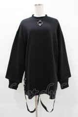 KILL STAR / FLAYER SWEAT SHIRT XS ブラック H-25-04-02-1053-SL-TO-KB-ZH