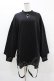 画像1: KILL STAR / FLAYER SWEAT SHIRT XS ブラック H-25-04-02-1053-SL-TO-KB-ZH (1)