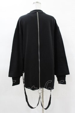 画像2: KILL STAR / FLAYER SWEAT SHIRT XS ブラック H-25-04-02-1053-SL-TO-KB-ZH