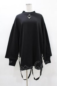KILL STAR / FLAYER SWEAT SHIRT XS ブラック H-25-04-02-1054-SL-TO-KB-ZH