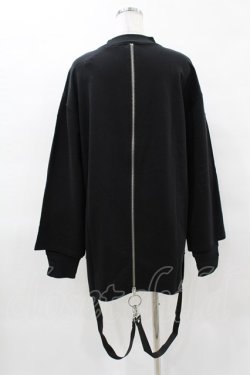 画像2: KILL STAR / FLAYER SWEAT SHIRT XS ブラック H-25-04-02-1055-SL-TO-KB-ZH