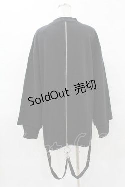 画像2: KILL STAR / FLAYER SWEAT SHIRT XS ブラック H-25-04-02-1055-SL-TO-KB-ZY