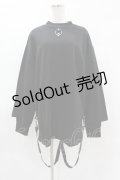 KILL STAR / FLAYER SWEAT SHIRT XS ブラック H-25-04-02-1056-SL-TO-KB-ZS