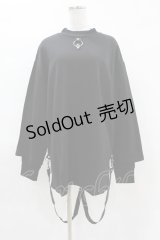 KILL STAR / FLAYER SWEAT SHIRT XS ブラック H-25-04-02-1056-SL-TO-KB-ZS