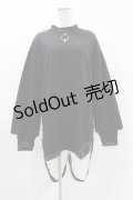 KILL STAR / FLAYER SWEAT SHIRT XS ブラック H-25-04-02-1057-SL-TO-KB-ZI